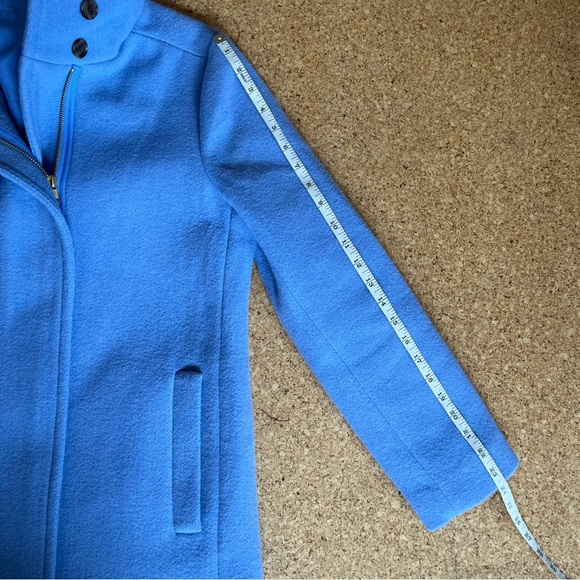 J.Crew Factory button neck city coat - Picture 11 of 13